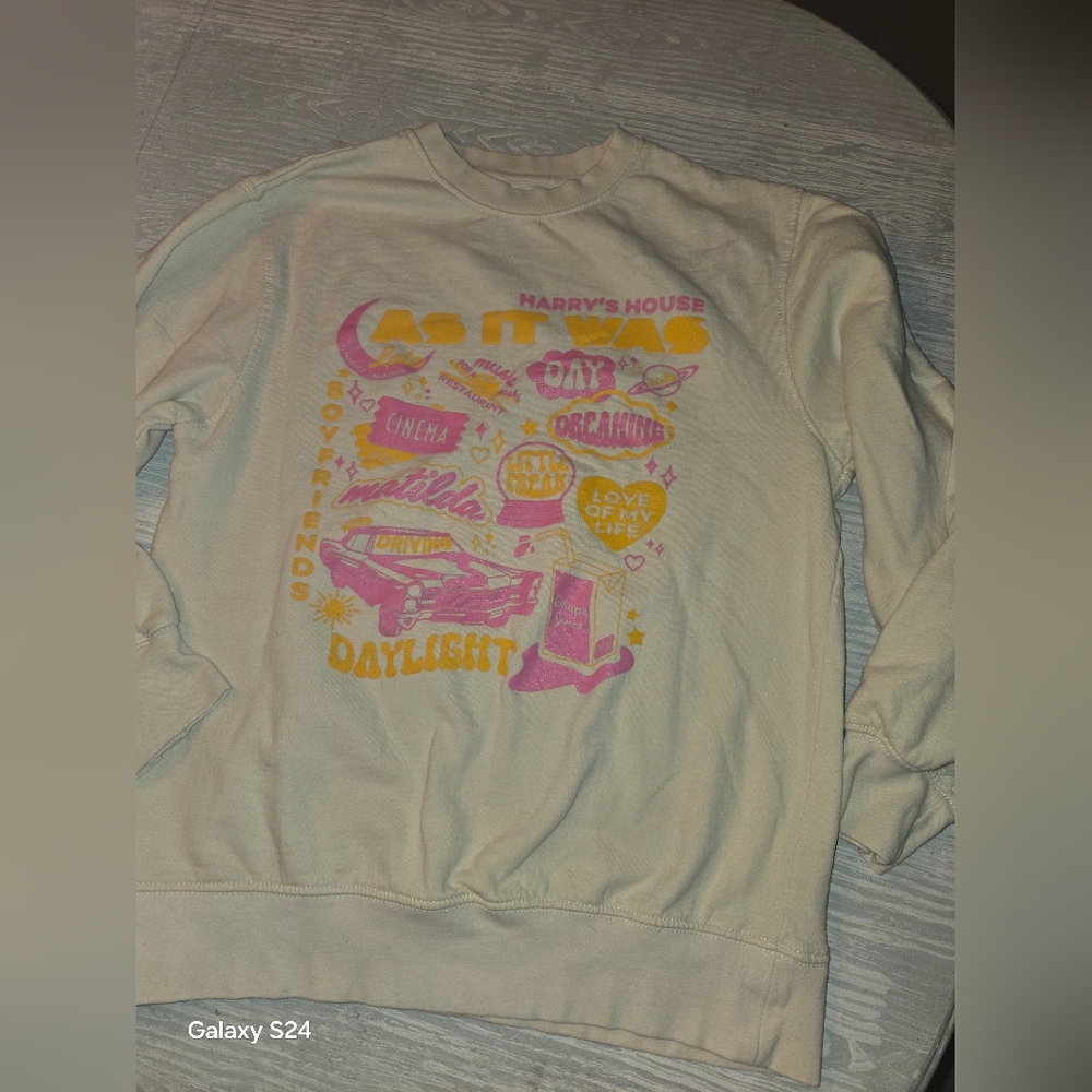 Harry Styles Girl Tribe Fo Graphic Sweatshirt Womens M